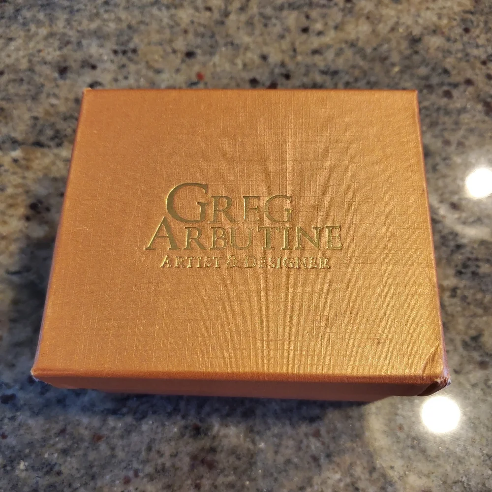 Greg‎ Arbutine Metal Medieval Crusader Knights Helmet Midnight Blue Enamel